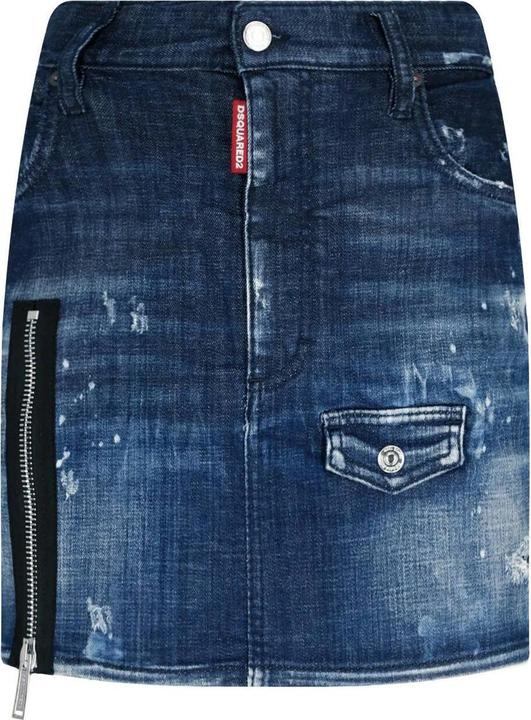 Dsquared2 Denim Mini Skirt (40)