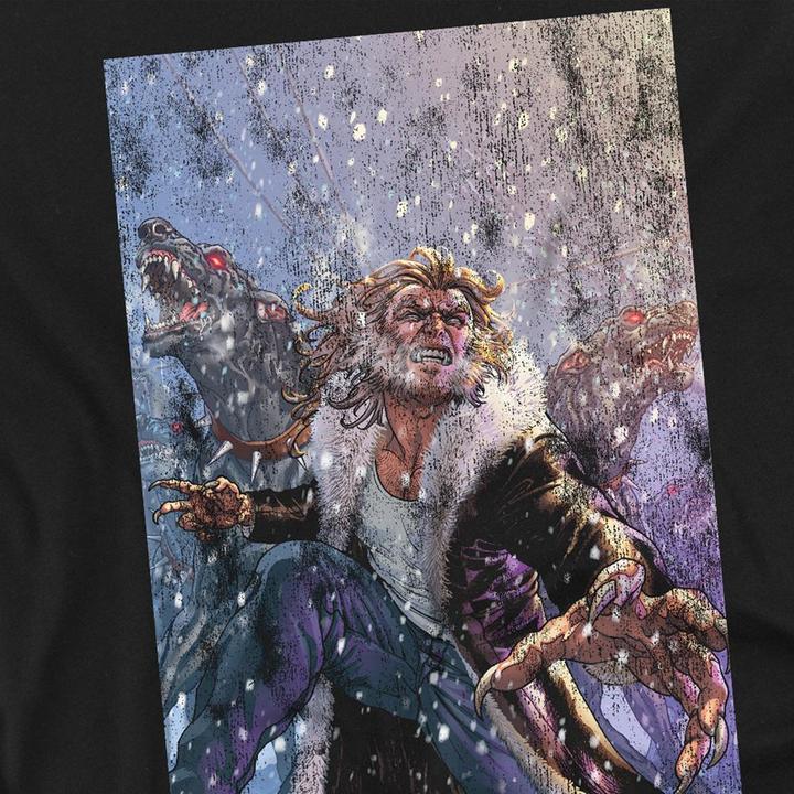 Actual product image Unisex Adult X-Men Sabretooth Dogs T-Shirt (L)