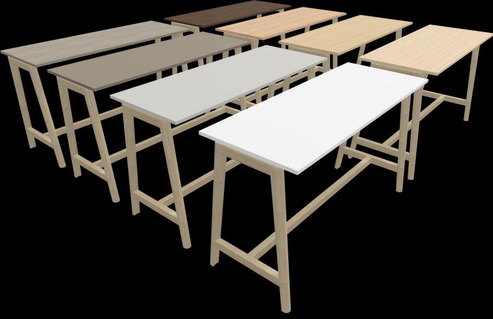 Produktbild Narbutas Nova Wood Hochtisch (180 x 70 x 105 cm)