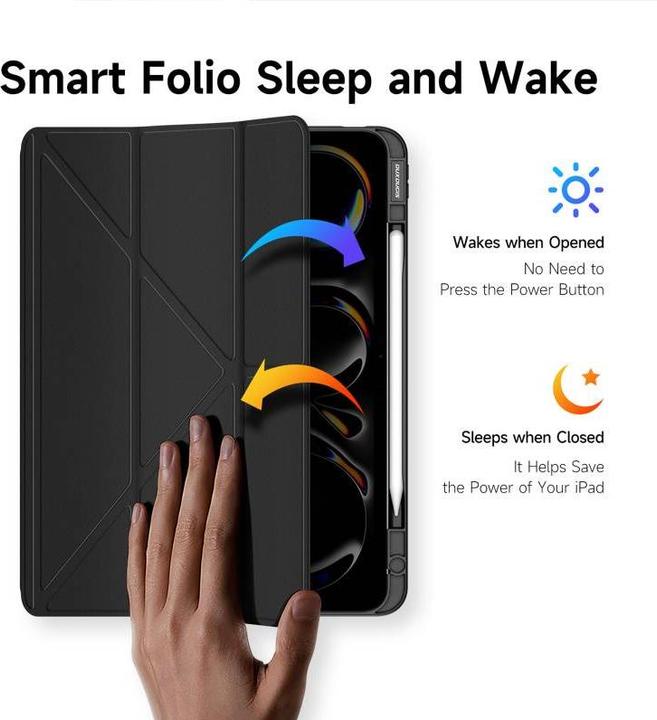 Actual product image Dux Ducis Magi Series Bookover (iPad 10.2 (2020), IPad 10.2 (2021), iPad 10.2 2019)