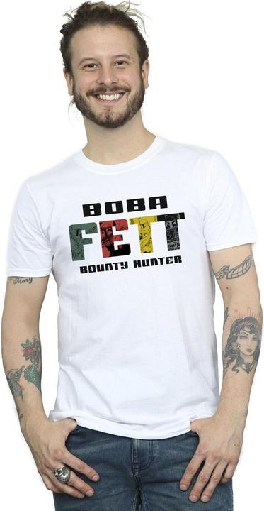 Produktbild Star Wars Boba Fett Character Logo TShirt (M)
