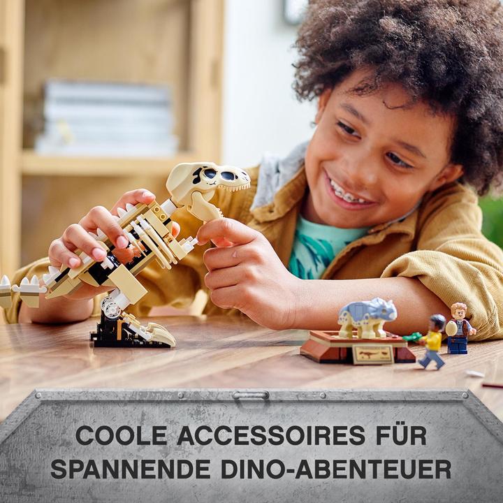 Produktbild LEGO T. Rex-Skelett in der Fossilienausstellung (76940, LEGO Jurassic World)
