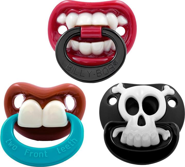 Produktbild Billy Bob Lustiges Schnuller 3er Set (3 x, 3 - 12 Monate)
