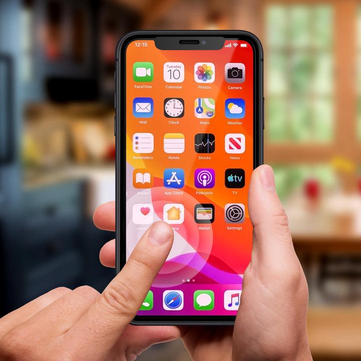 Actual product image 3MK Hardglass Max screen protector (1 Piece, Apple iPhone 11)