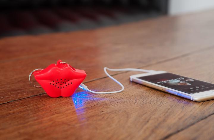 Produktbild NPW Lips Speaker Schlüsselanhänger