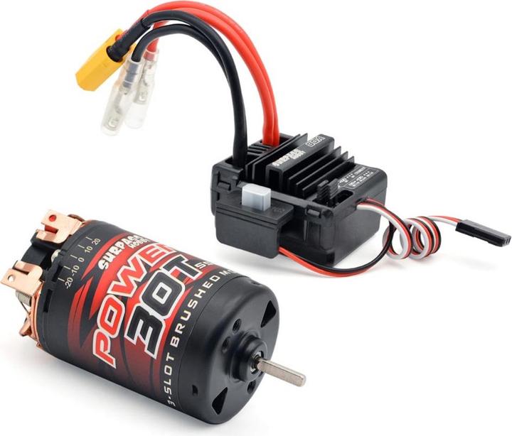 Produktbild Surpass Hobby Combo 1:10 550 Brushed Motor 30T mit 80A ESC