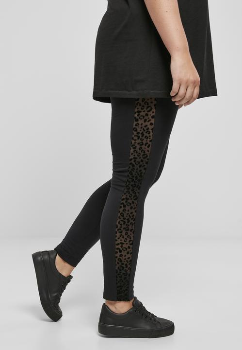 Produktbild Urban Classics Ladies Flock Lace Stripe Leggings (5XL)