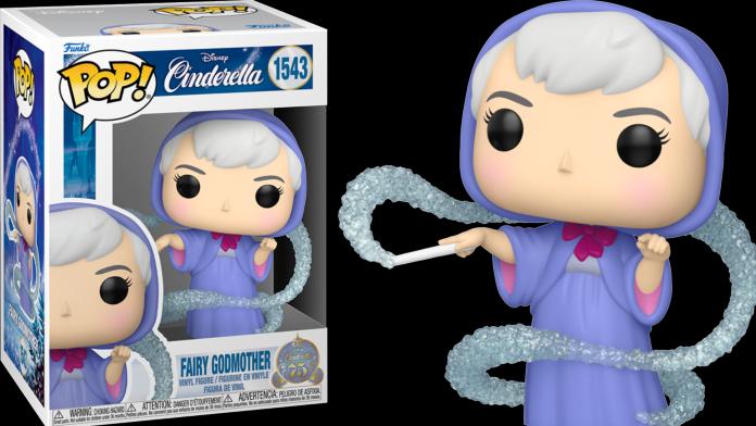 Immagine prodotto Funko Cenerentola 75° Anniversario POP! Figura in vinile Disney Fata GM 9 cm
