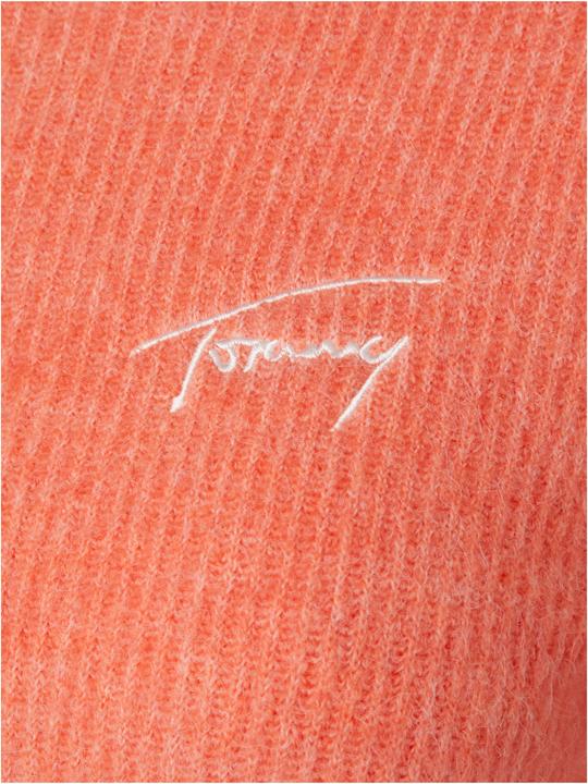 Image du produit Tommy Hilfiger Tjw Signature Rib Pull à col roulé pour femme (S)