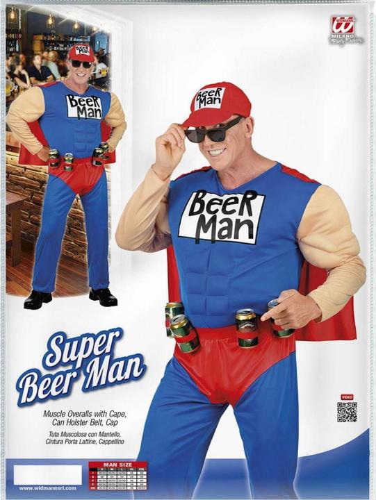 Produktbild Widmann Kostüm Super Biermann Duff Man (XL)
