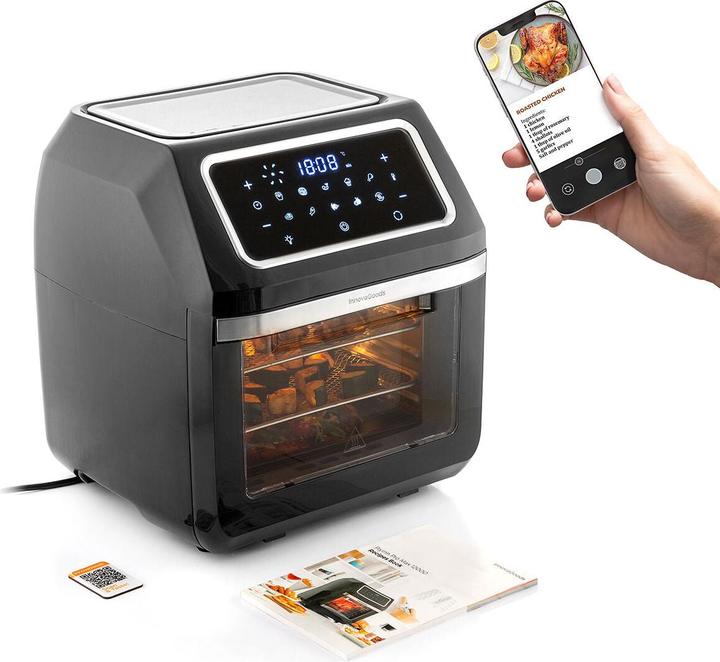 Immagine prodotto InnovaGoods Friggitrice ad aria calda Fryinn Pro Max 12000 1800 W 12 L Noble (Spina UE)