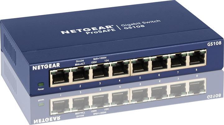 Produktbild Netgear Gs108ge (8 Ports)