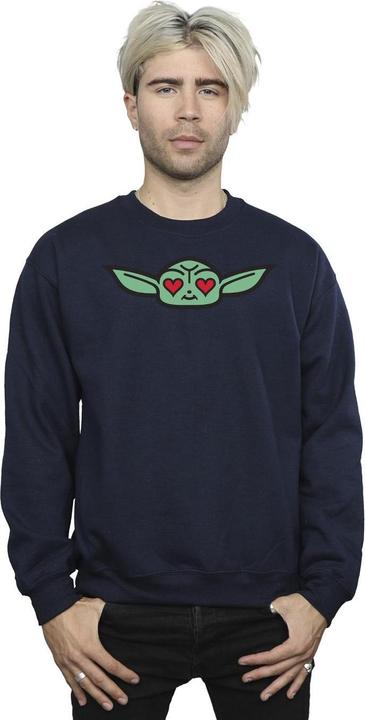 Produktbild Star Wars The Mandalorian Grogu Heart Eyes Sweatshirt (XL)