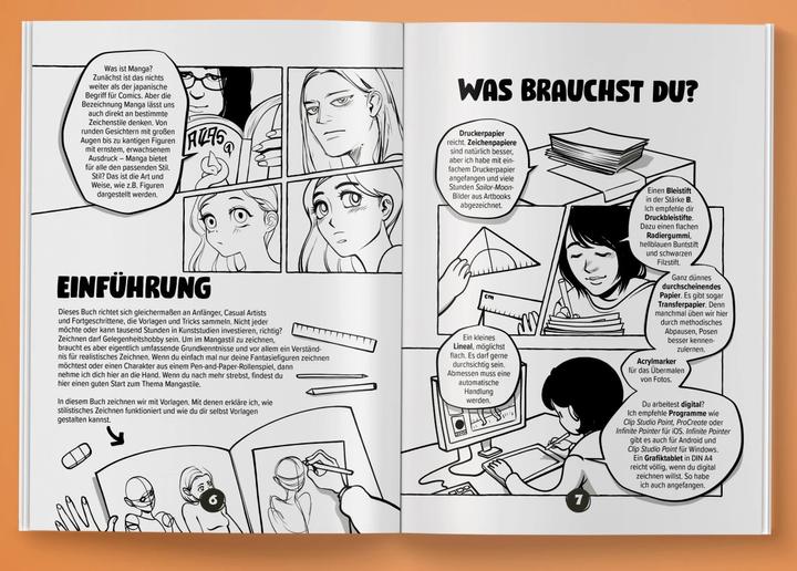 Produktbild Manga zeichnen lernen mit Spass