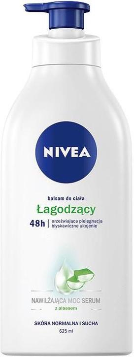 Image du produit NIVEA Sérum hydratant puissant Lotion corporelle apaisante avec distributeur 625ml (625 ml)