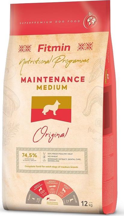 Produktbild Fitmin dog medium maintenance 12 kg (12000 g)