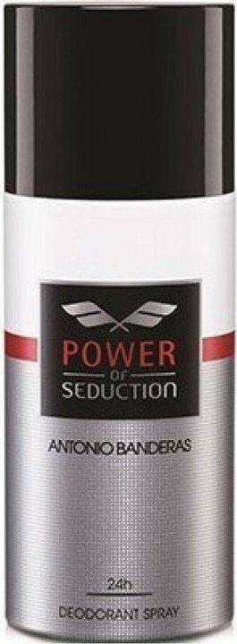 Actual product image Antonio Banderas Power Of Seduction deodorant spray 150ml (Spray, 150 ml)