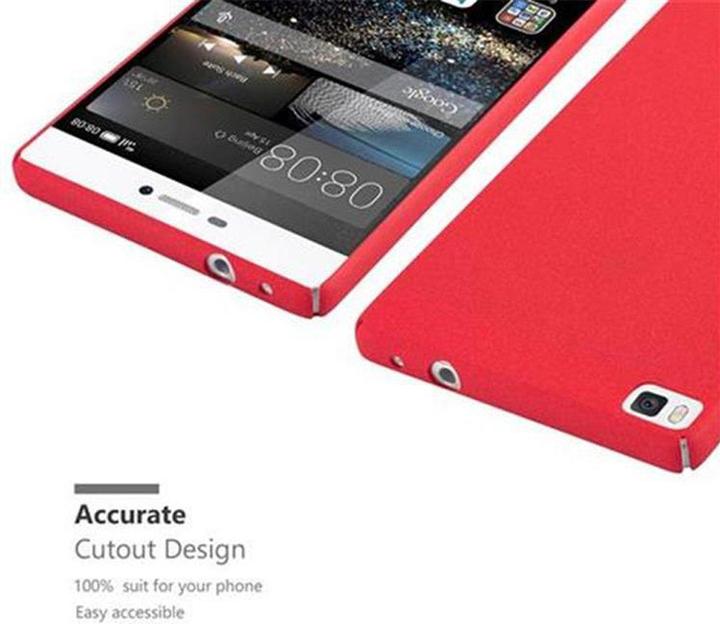Actual product image Cadorabo Hard Cover Frosty Cover (Huawei P8)