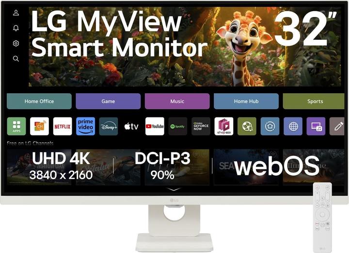 Image du produit LG 32SR73U-W (3840 x 2160 pixels, 31.50")