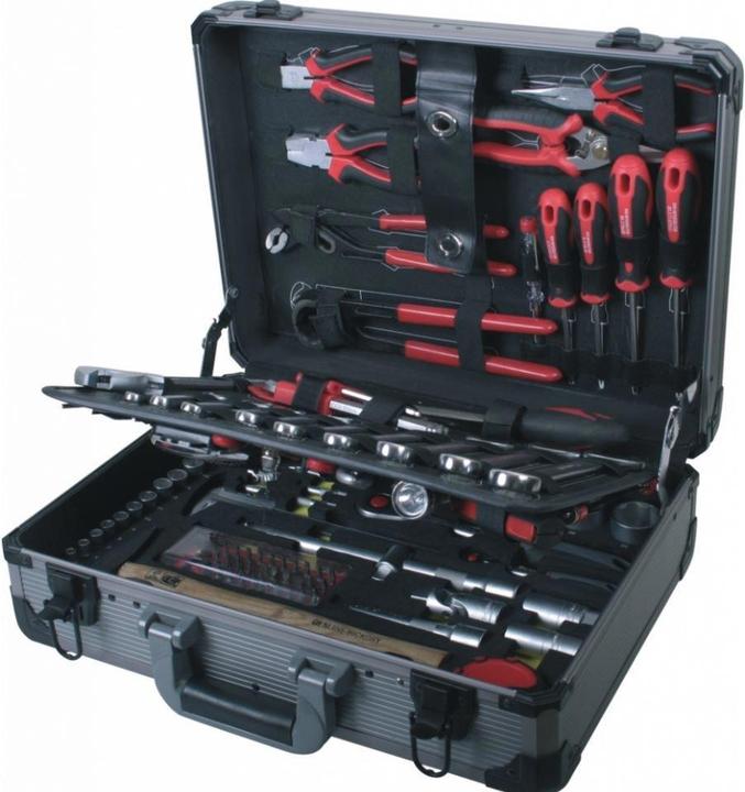 Airpress Set of brackets 127 parts aluminum case (75255) (127 pièces)