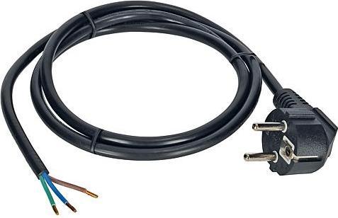 Actual product image EGB Connection cable H05VV-F 3G1mm black 1.5m (1.50 m)