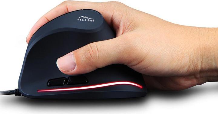 Produktbild Media-Tech Vertical mouse for work VERTIC MT1122 (Kabelgebunden)