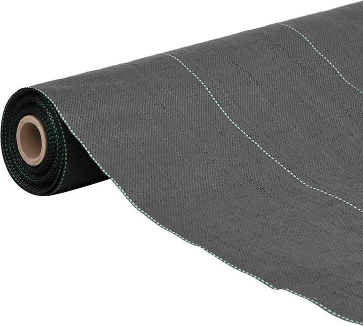 Productafbeelding VidaXL Onkruidvlies tuinvlies gronddoek onkruidfolie zwart 0,5x200m PP