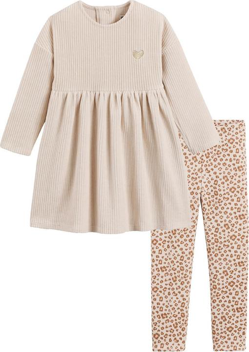 Actual product image La Redoute Collections Set aus Kleid und Leggings (94)