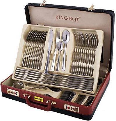 Actual product image King KINGHOFF 72 ELEMENT. Shiny table set KH-3508 (72 Piece, Cutlery set)