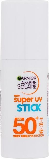 Produktbild Garnier Ambre Solaire Super UV Stick SPF 50+ - Protects from UV Damage (Sonnenstick, SPF 50, 9 ml)