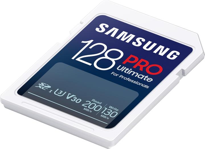 Actual product image Samsung PRO Ultimate (128 GB, SDXC, U3, UHS-I)