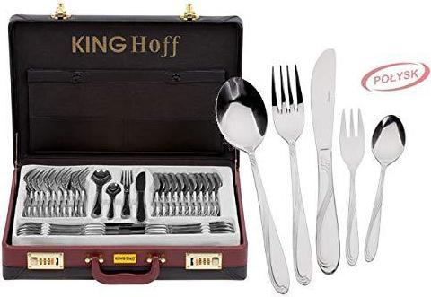 Actual product image King KINGHOFF 72 ELEMENT. Shiny table set KH-3508 (72 Piece, Cutlery set)