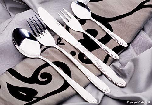 Actual product image King KINGHOFF 72 ELEMENT. Shiny table set KH-3508 (72 Piece, Cutlery set)