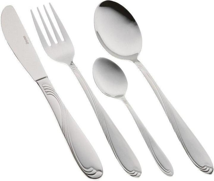 Actual product image King KINGHOFF 72 ELEMENT. Shiny table set KH-3508 (72 Piece, Cutlery set)