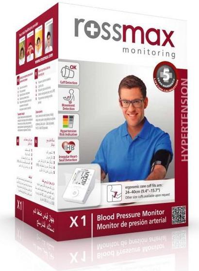 Actual product image Rossmax (Switzerland) arm X1 (Blood pressure monitor wrist)
