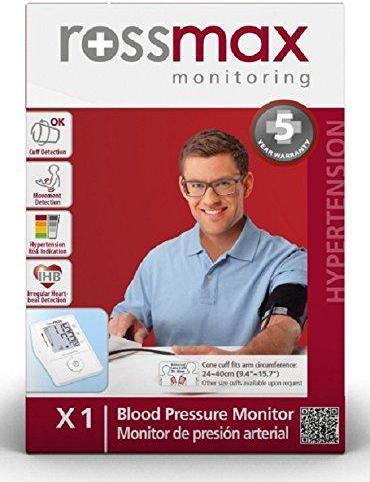 Actual product image Rossmax (Switzerland) arm X1 (Blood pressure monitor wrist)