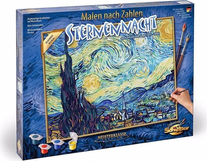 Produktbild Schipper Malset Malen nach Zahlen Sternennacht