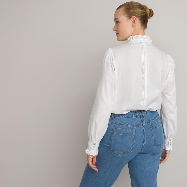Image du produit La Redoute Collections Blouse Signature de style victorien (50)
