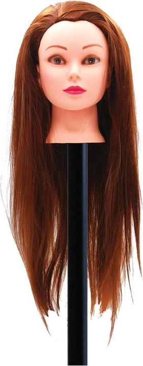 Actual product image Bate Übungskopf Coiffeur-Schulungs Perücke Braun