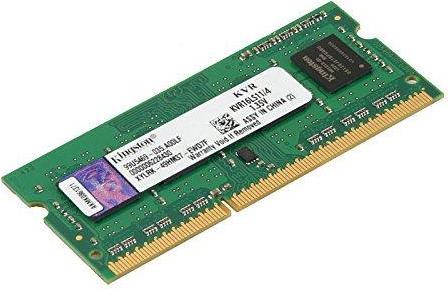 Produktbild Kingston MEMORY 4GB PC12800 DDR3/SO KVR16LS11/4 (1 x 4GB, 1600 MHz, DDR3-RAM, SO-DIMM)