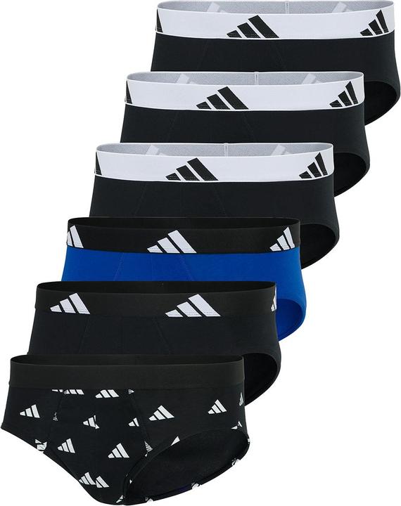 Produktbild adidas 6er Pack Active Flex Cotton Slip / Unterhose (M, 6er Pack)