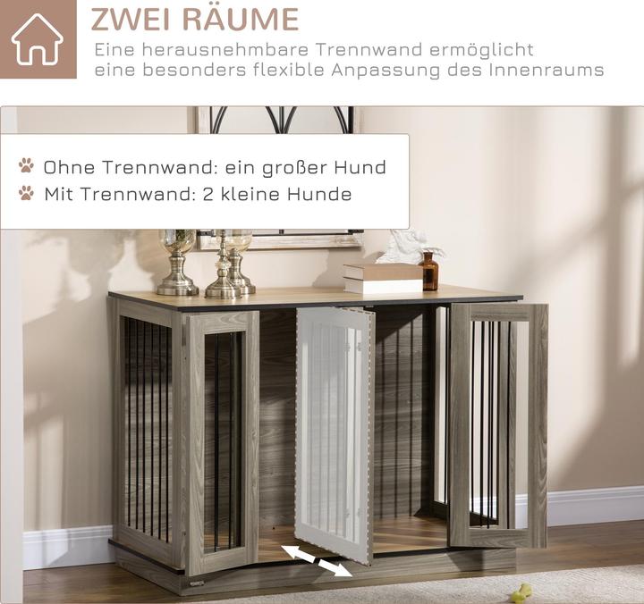 Image du produit PawHut Cage pour chiens (Niche pour chien)