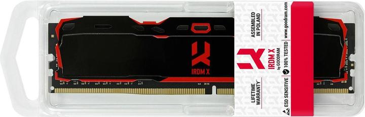 Actual product image Goodram Memory IRDM X, DDR4, 32 GB, 3200 MHz, CL16 (IR-X3200D464L16A (2 x 16GB, 3200 MHz, DDR4-RAM, DIMM)