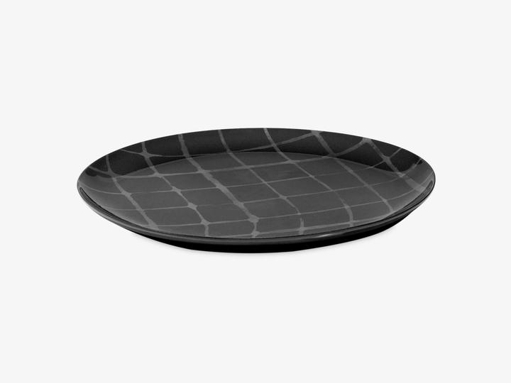 Actual product image Serax Plate ZUMA dark grey
