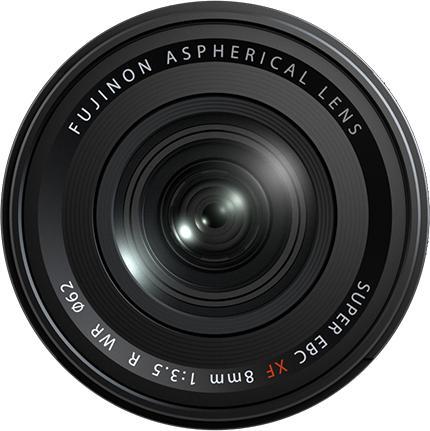 Actual product image Fujifilm FUJINON XF 8mm F3.5 R WR (Fujifilm Fujinon XF, APS-C / DX)
