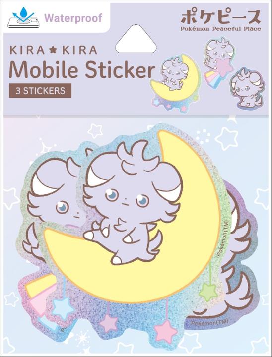 Actual product image Pokémon Pokepeace Mobile Sticker Espurr