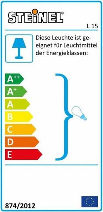 Energie-Label Steinel L 16 (60 lm, E27, IP44)