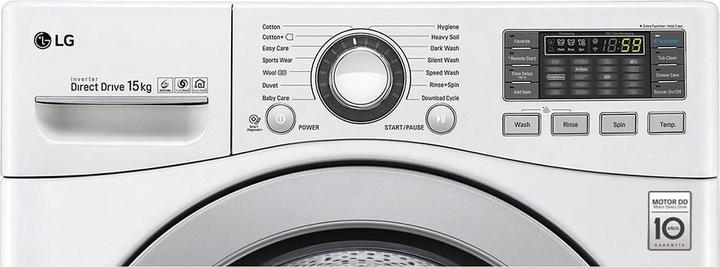 Produktbild LG F1P1CN4WC AIDD Intelligente Waschmaschine 15kg TurboWash 1100rpm Frontlader Klasse E (15 kg, Links)