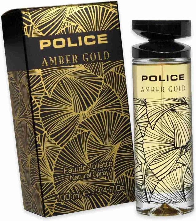 Actual product image Monotheme Police Contemporary Amber Gold For Women Eau de Toilette 100ml (Eau de toilette, 100 ml)