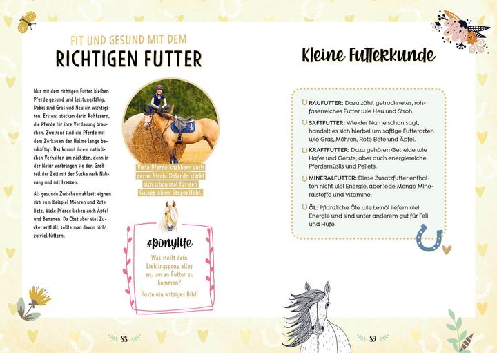 Immagine prodotto #ponylife – Mein Pferde-Mitmach-Journal von den Social-Media-Stars Lia und Lea (Tedesco, Lea Schirdewahn, Carola di Caldaia, Lia Beckmann, 2022)